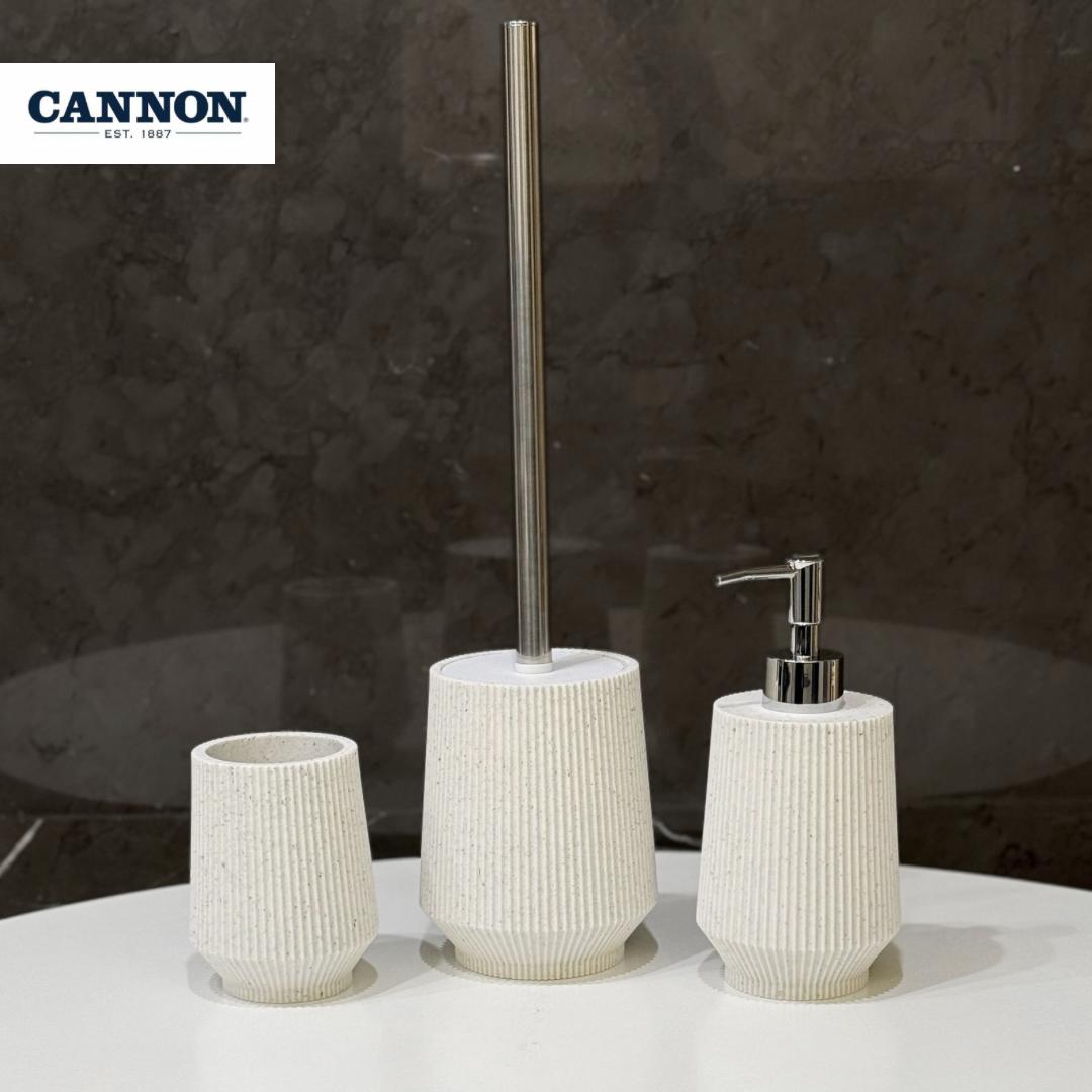 CANNON BATHROOM SET 3-PIECE LENDI