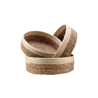 TRIO WOVEN BASKET SET 3-PIECE