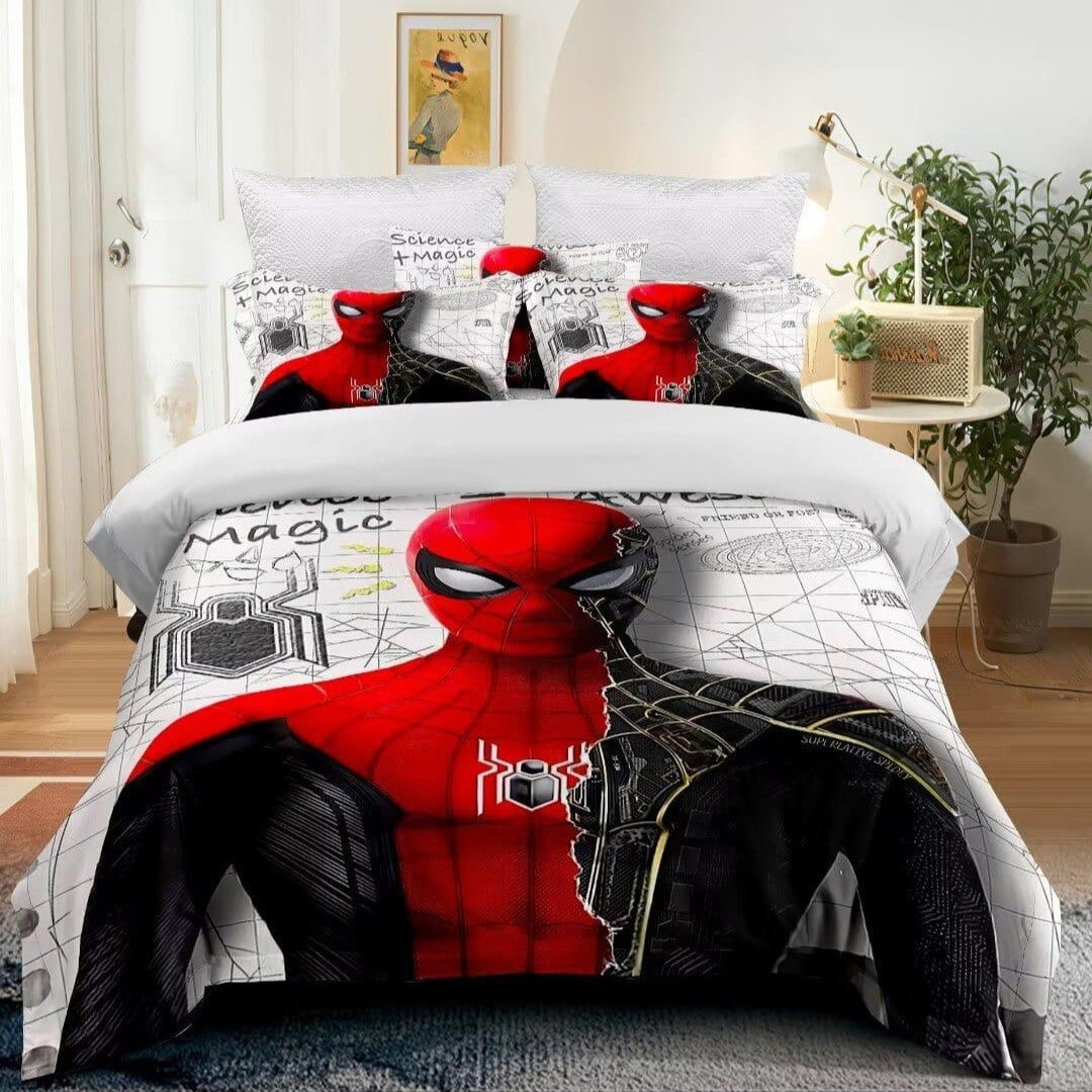 SPIDERMAN MICROFIBER BED SET