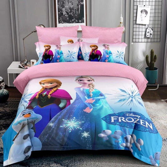 FROZEN MICROFIBER BED SET