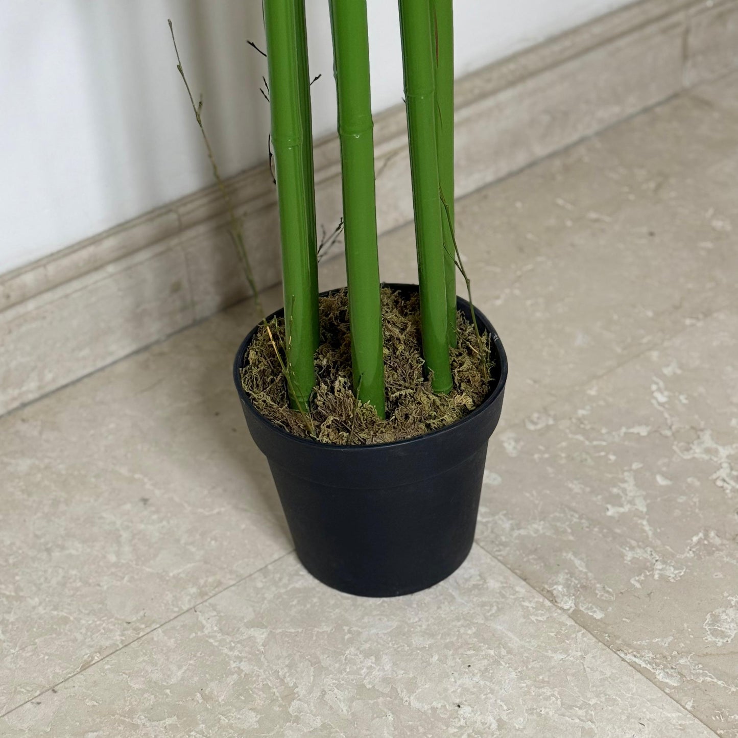 GREEN BAMBOO ARTIFICIAL TREE