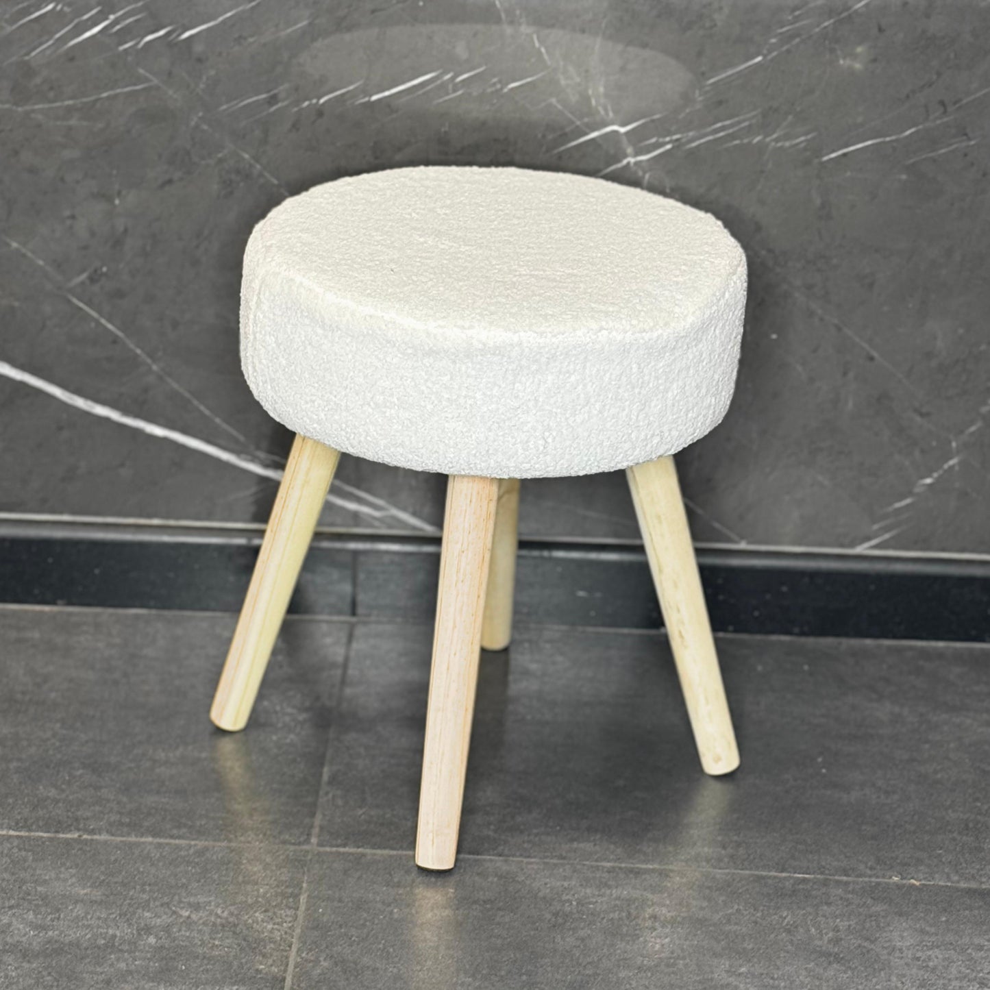 STOOL POUF ROUND