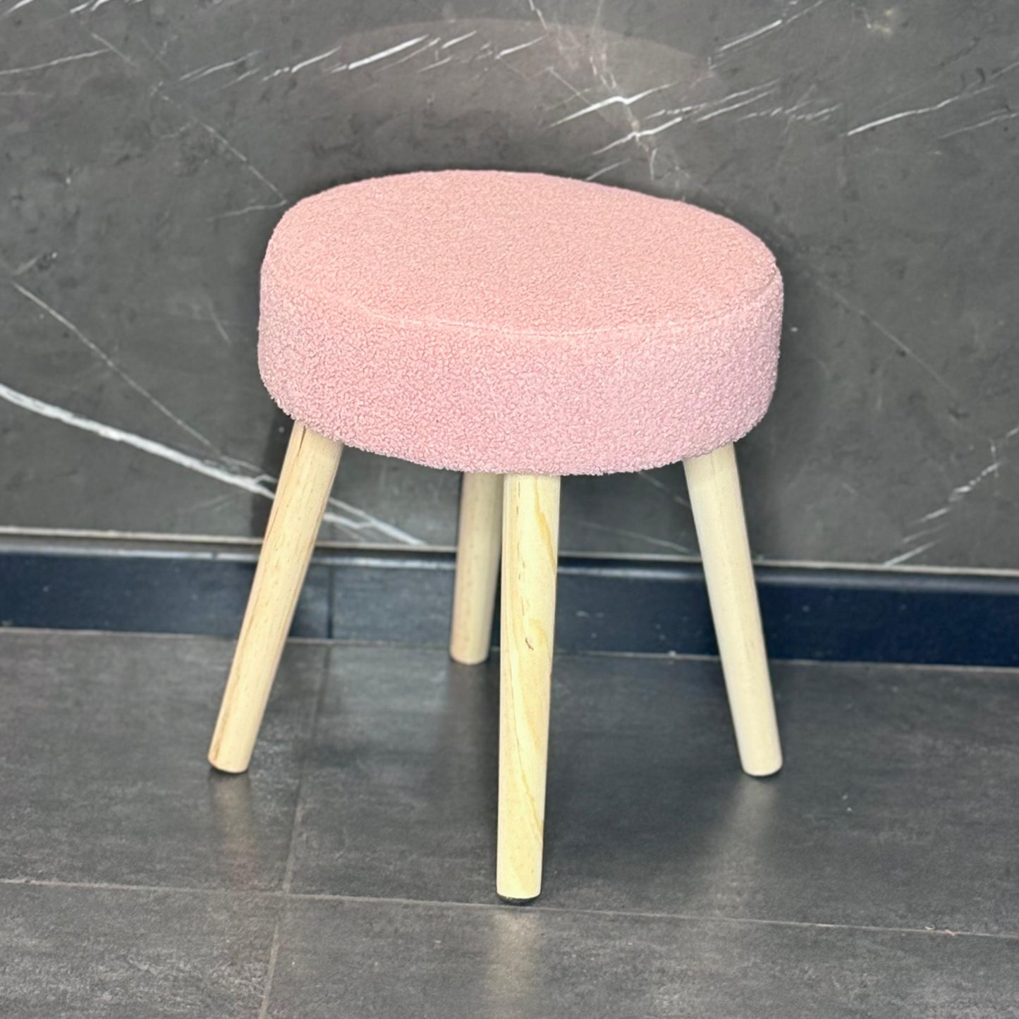 STOOL POUF ROUND