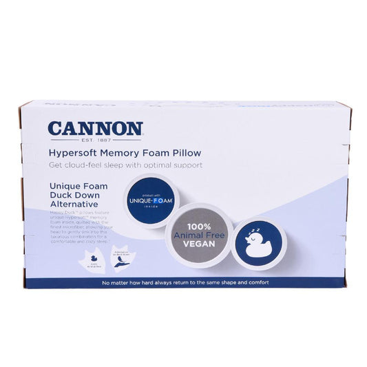 CANNON HYPERSOFT DUAL MEMORY FOAM PILLOW