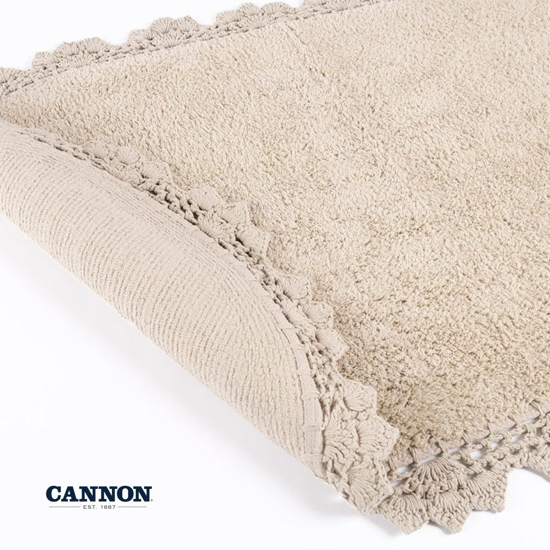 CANNON OVAL 100% COTTON BATHMAT 1 PIECE