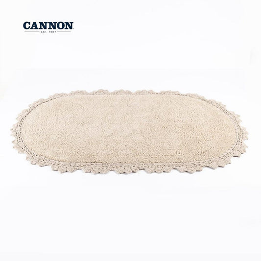 CANNON OVAL 100% COTTON BATHMAT 1 PIECE