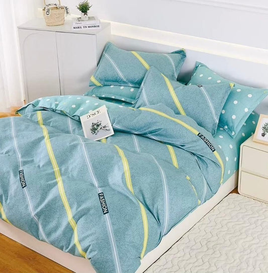 DESI MICROFIBER FVD PRINTED BEDDING SET