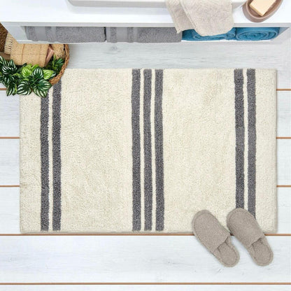 LINES 100% COTTON BATHMAT 1 PIECE